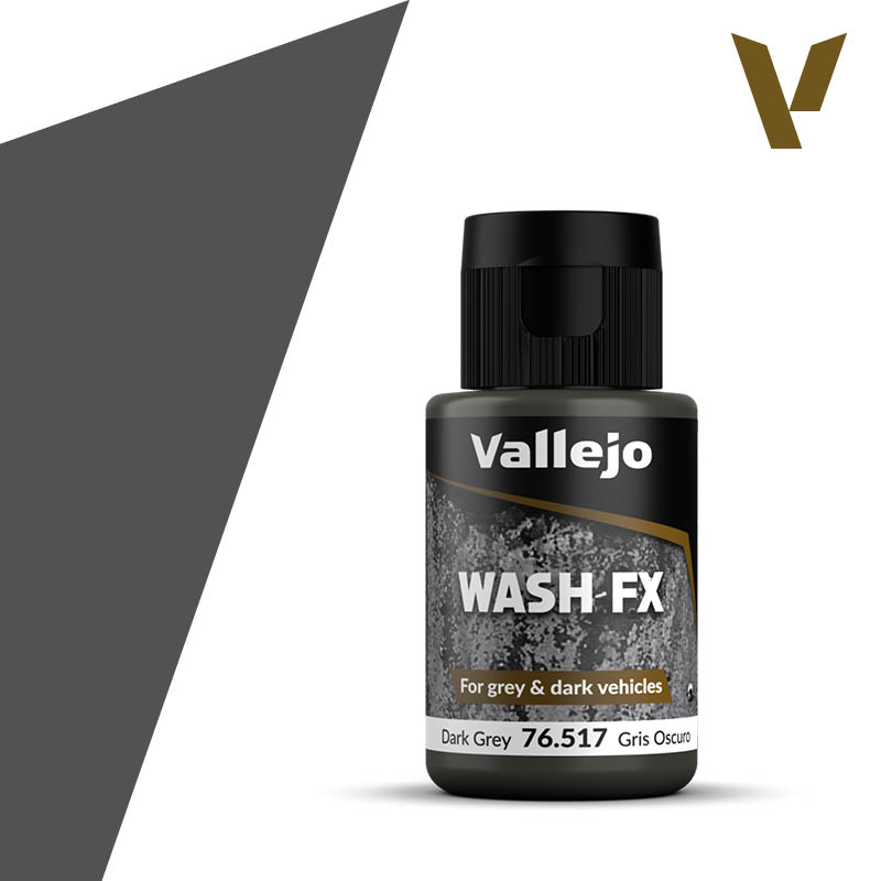 76517 Vallejo Model Wash FX Dark Grey 35ml
