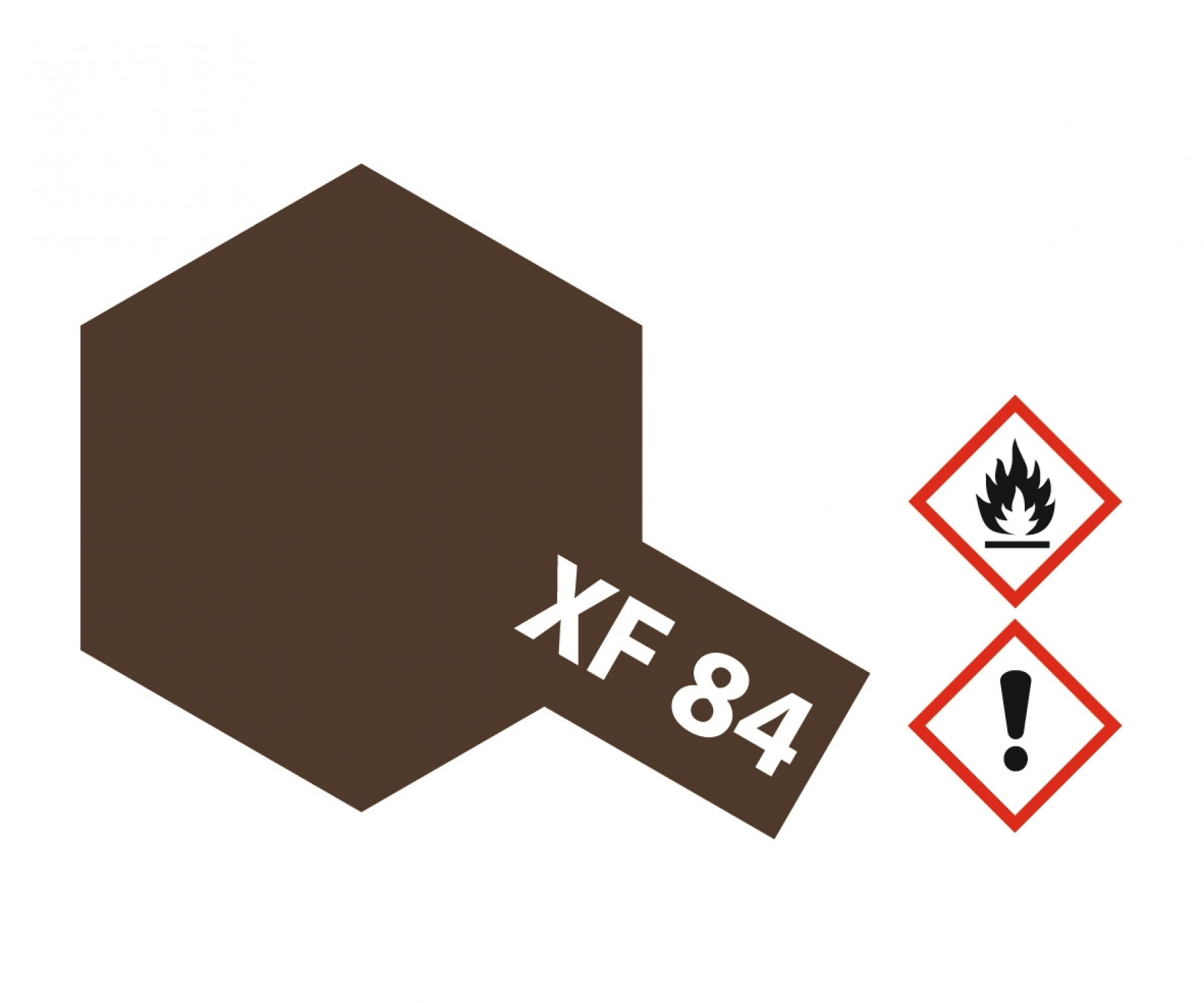 XF84 Potje Dank Iron flat 10ml Tamiya