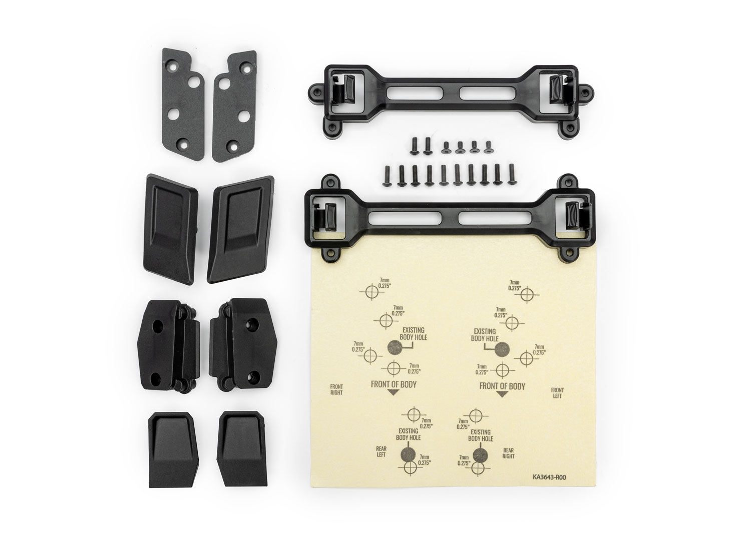 Traxxas Slash 4X4 Clipless Body Conversion kit