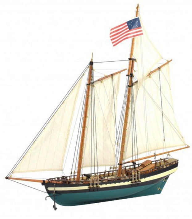 Artesania Latina Virginia American Schooner 1/41