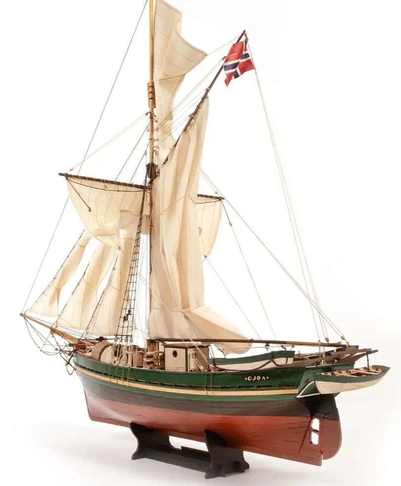 Occre Gjøa modelschip Amundsens Poolschip 1/45