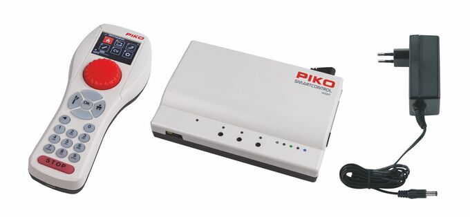 PIKO Digitale Startset SmartControl WLAN set Personentrein BR 185 NS Intercity met 2 Personenrijtuigen H0