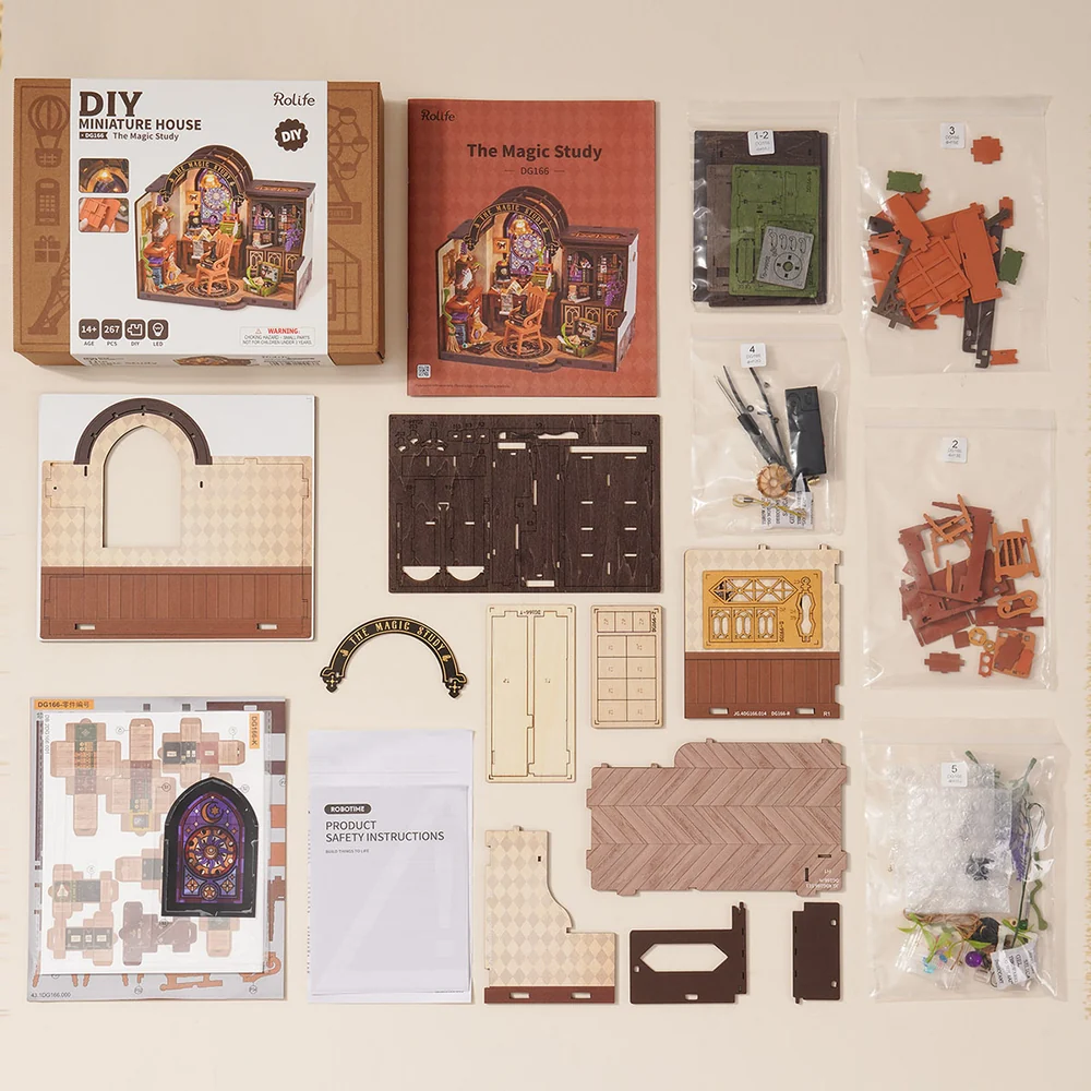 Rolife The Magic Study DIY Miniatuurhuis