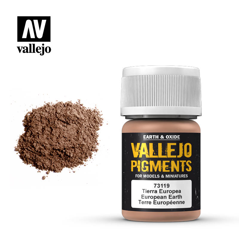 73119 Vallejo Pigment European Earth 35ml