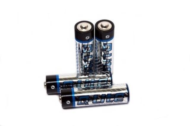 Q-Lite AA 1.5 Volt Alkaline Batterijen (4)