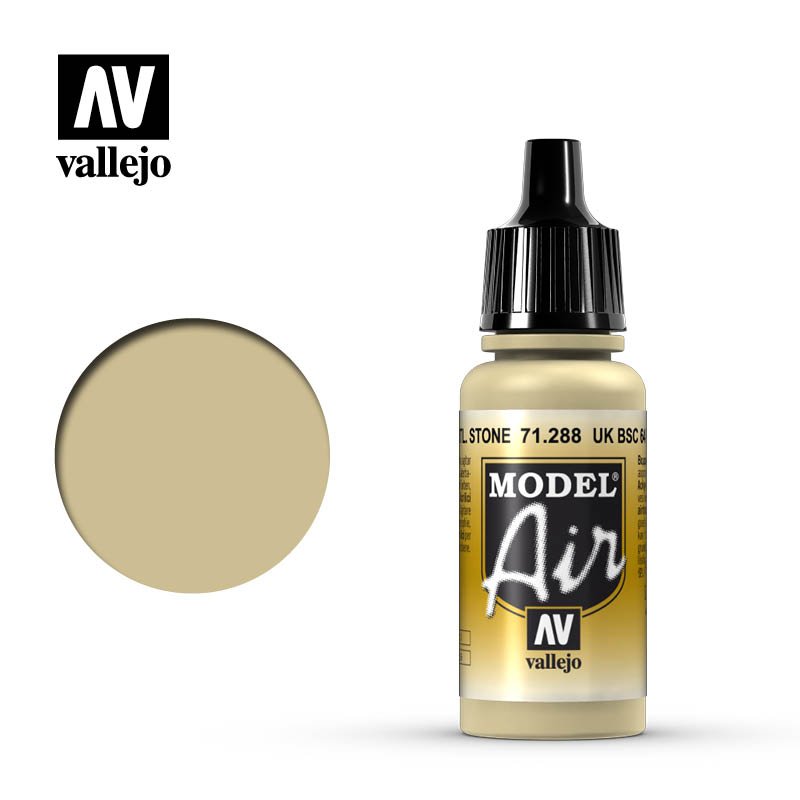 71288 Vallejo UK BSC 64 Portland Stone Model Air 17ml
