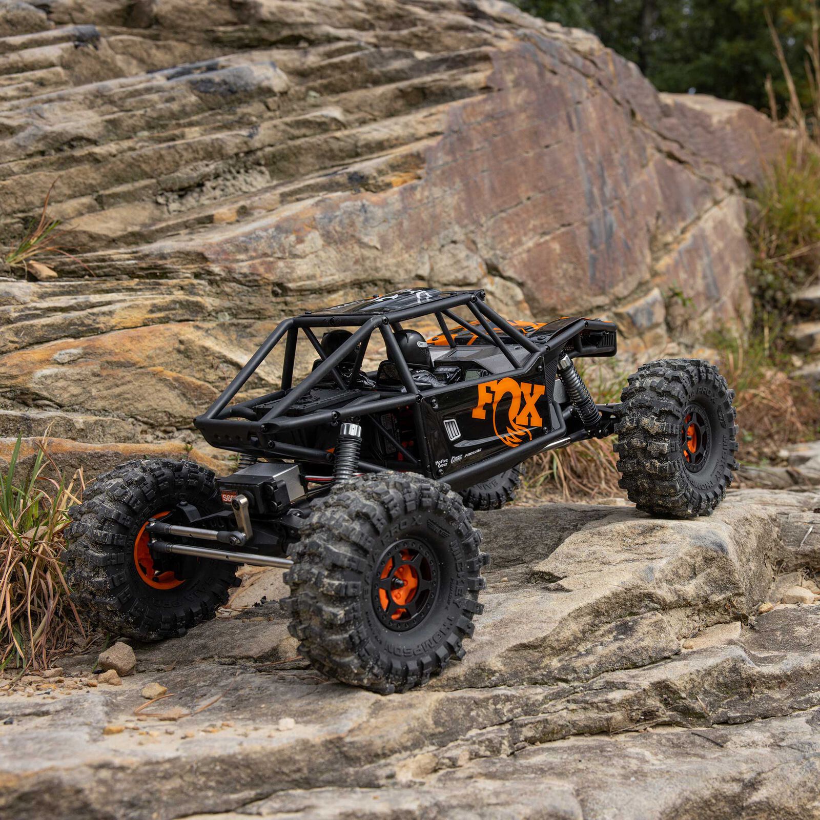 Axial UTB10 Capra 1.9 4WS 4X4 Unlimited Trail Buggy Brushed RTR 1/10 Orange