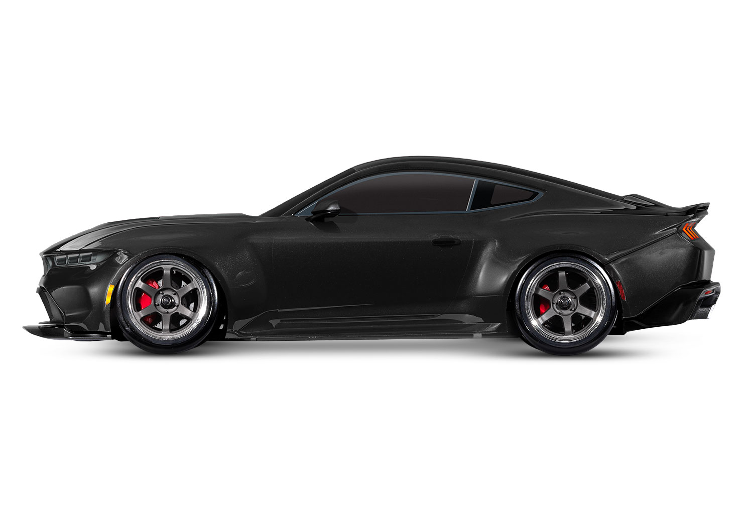 Traxxas 4-TEC 2024 Ford Mustang RWD Drift Car RTR 1/10 Black Summer Sale
