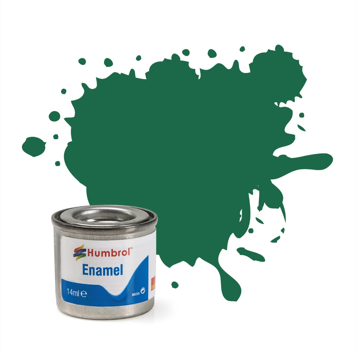 30 Dark Green enamel flat 14ml Humbrol