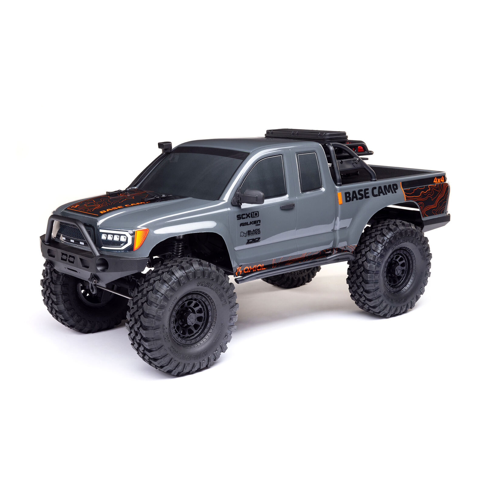 Axial SCX10 III Base Camp 4X4 RTR Brushed Rock Crawler Gray 1/10