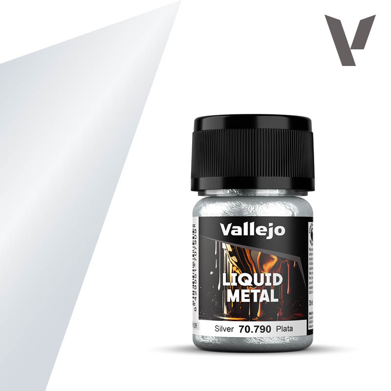 70790 Vallejo Liquid Metal Silver 35ml