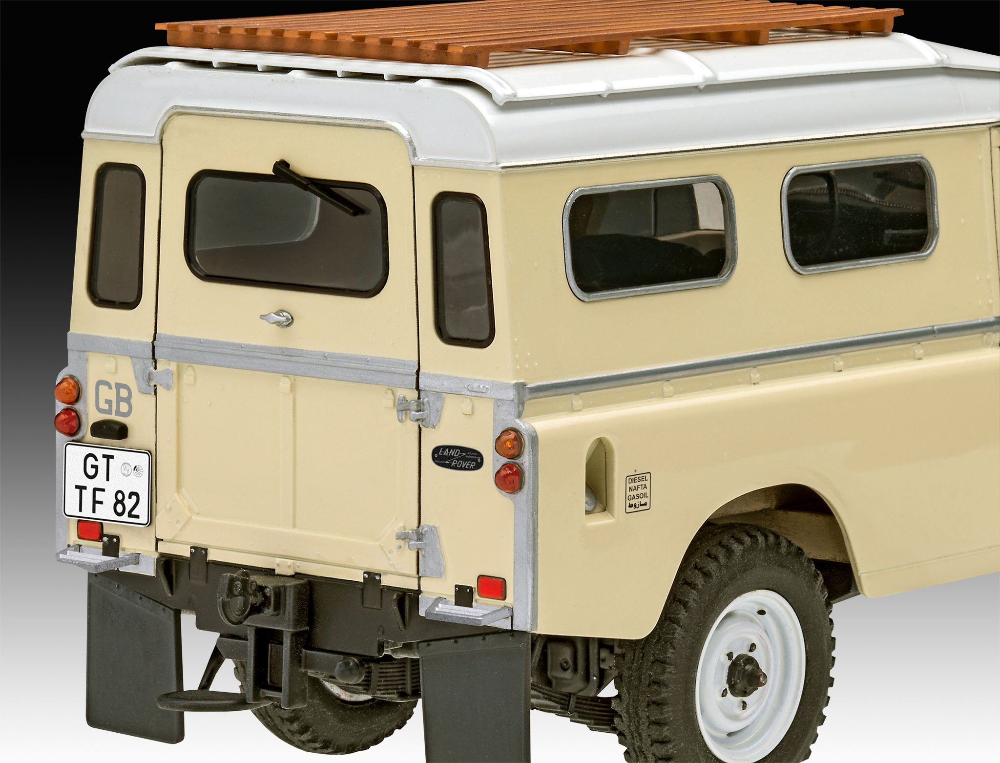 Revell Model Set Land Rover Series III LWB (commercial) 1/24