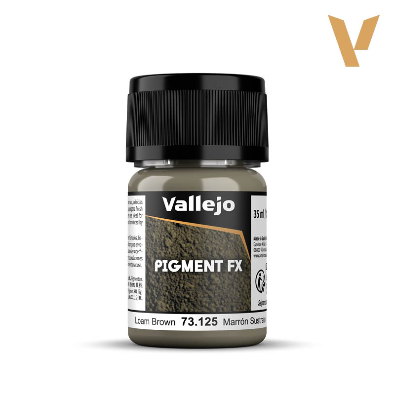 73125 Vallejo Pigment Loam Brown 35ml