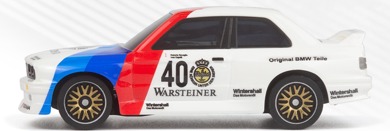 HPI Racing Nano-TTR 1989 BMW M3 E30 Warsteiner 1/64