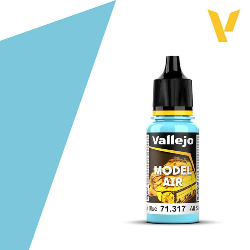 71317 Vallejo All SV. Gol Light Blue Model Air 18ml