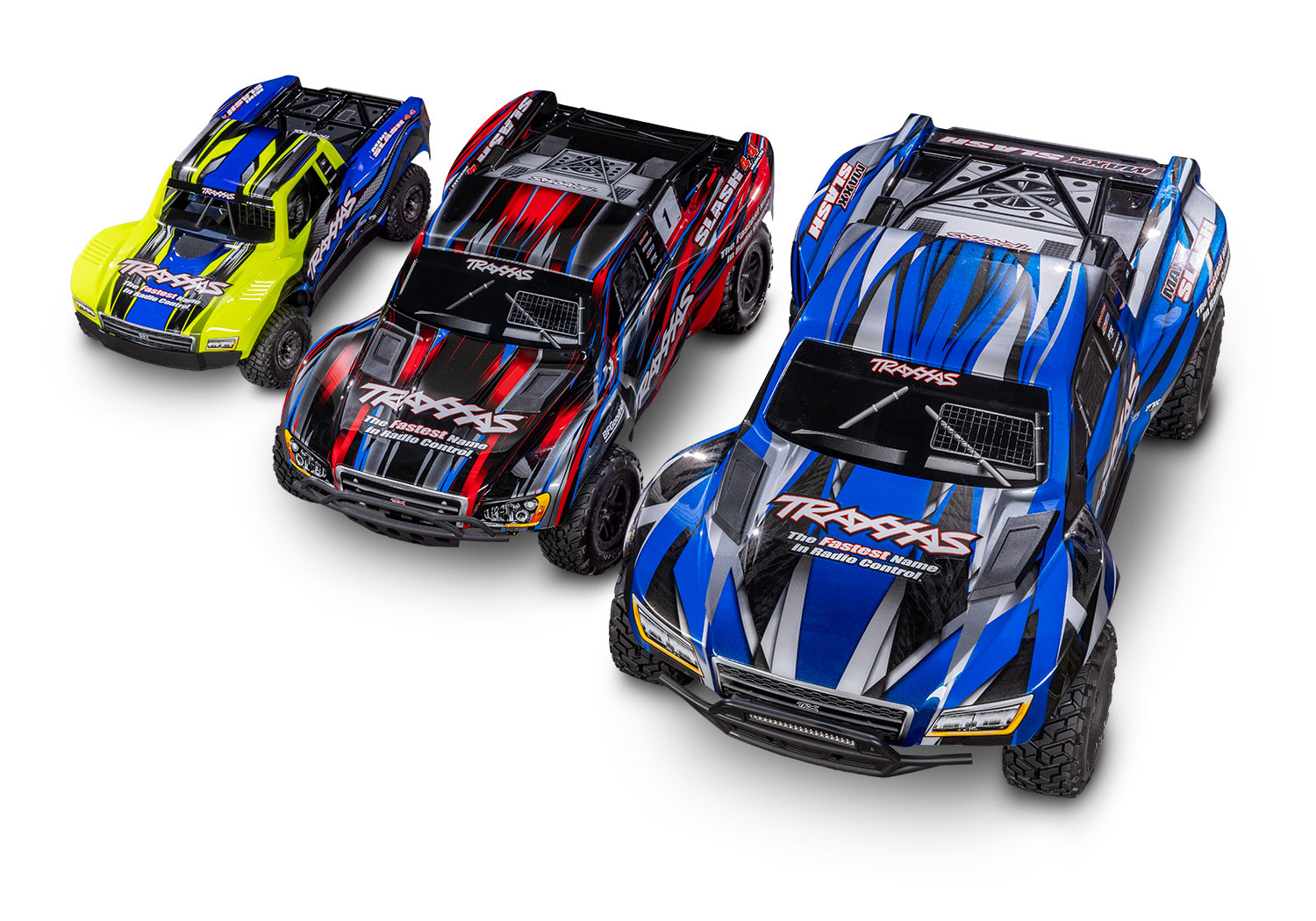 Traxxas Mini Slash BL-2s TQ 4X4 RTR Brushless Short Course Truck 1/16 Green