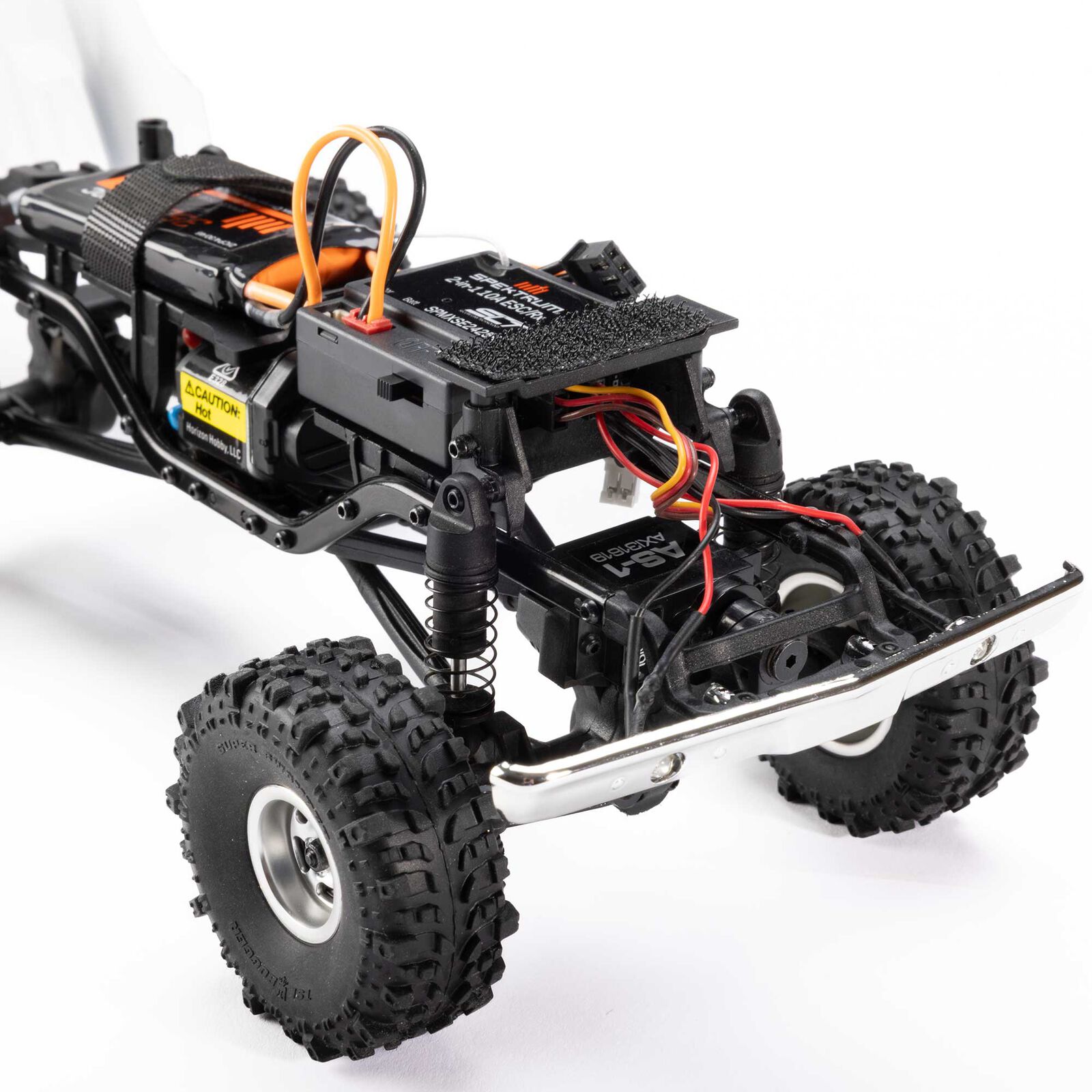 Axial SCX24 1967-1972 Chevrolet C10 4WD Truck Brushed RTR Black/White 1/24