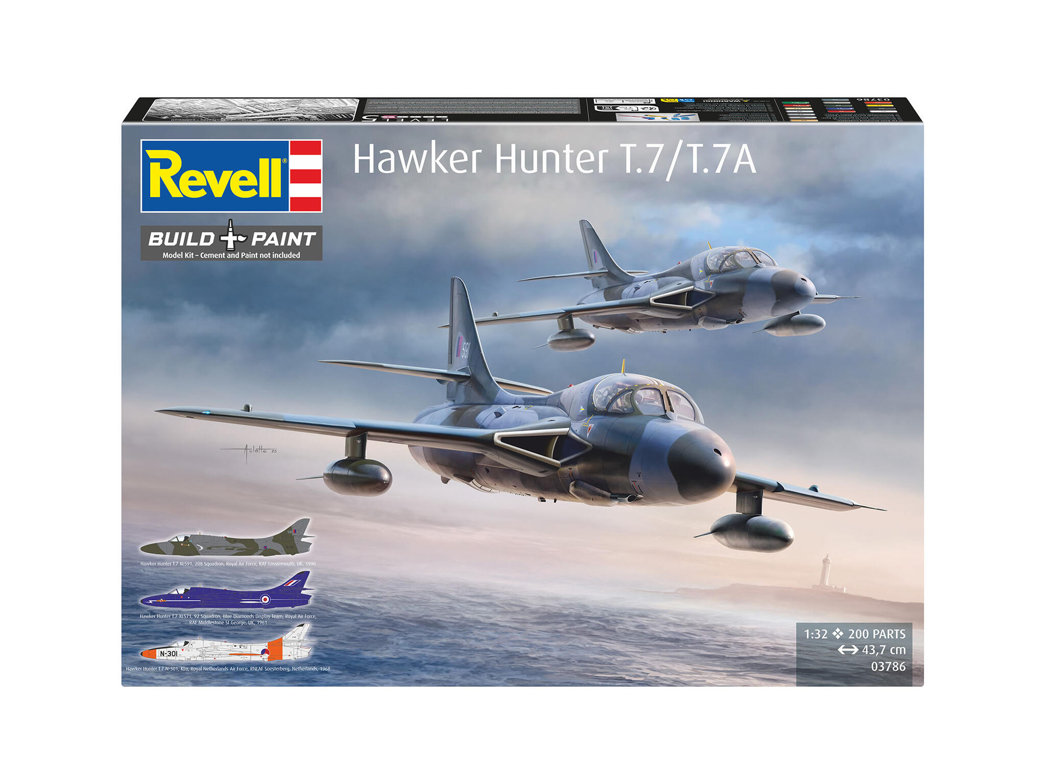 Revell Hawker Hunter T.7/T.7A 1/32