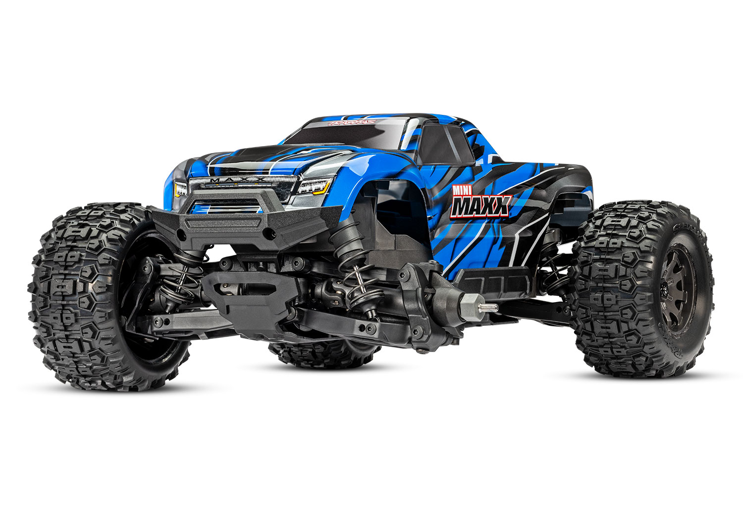 Traxxas Mini Maxx BL-2s TQ 4X4 RTR Brushless Monster Truck 1/16 Green