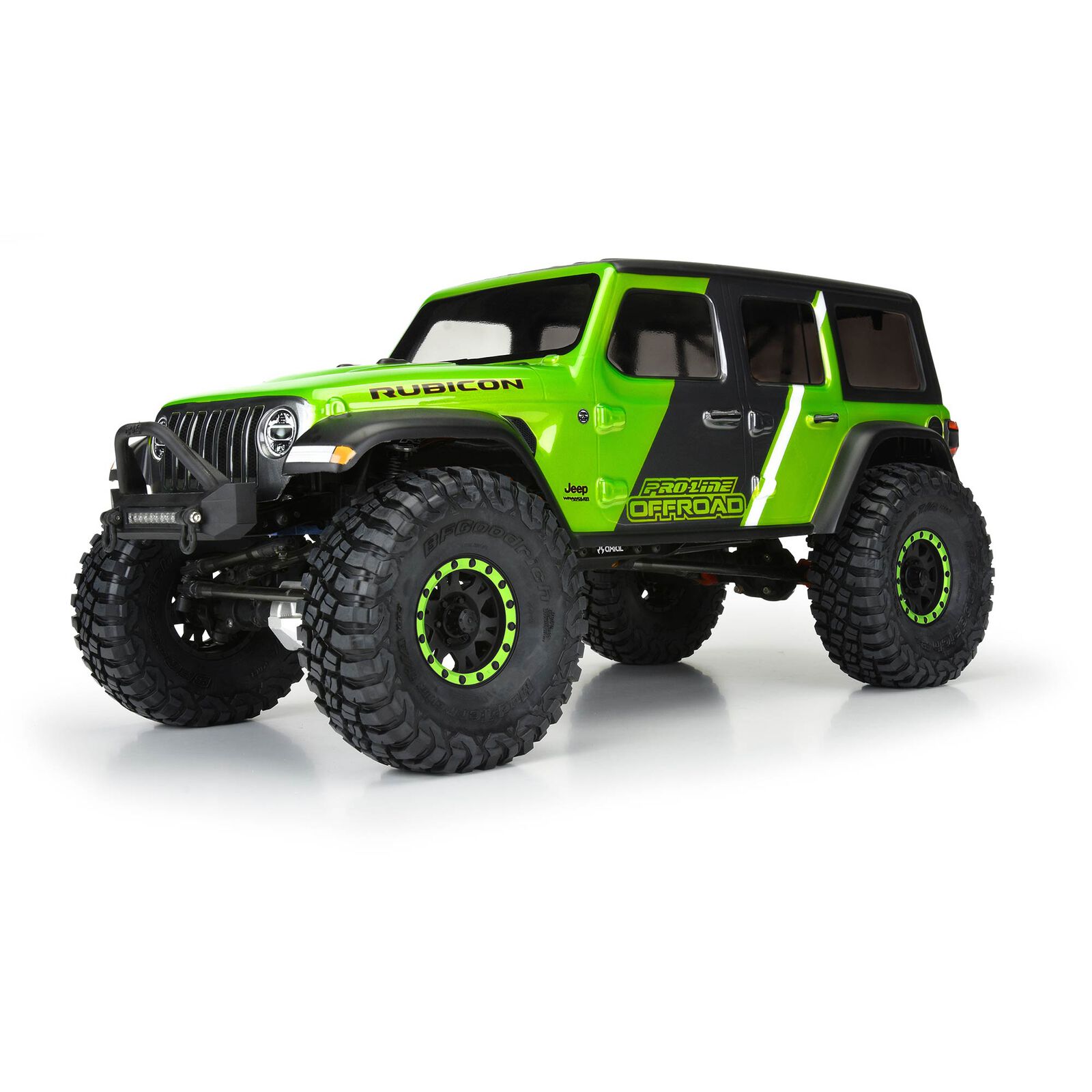 Proline Jeep Wrangler JL Unlimited Rubicon Clear Body 12.3" (313mm) WheelBase Crawlers 1/10