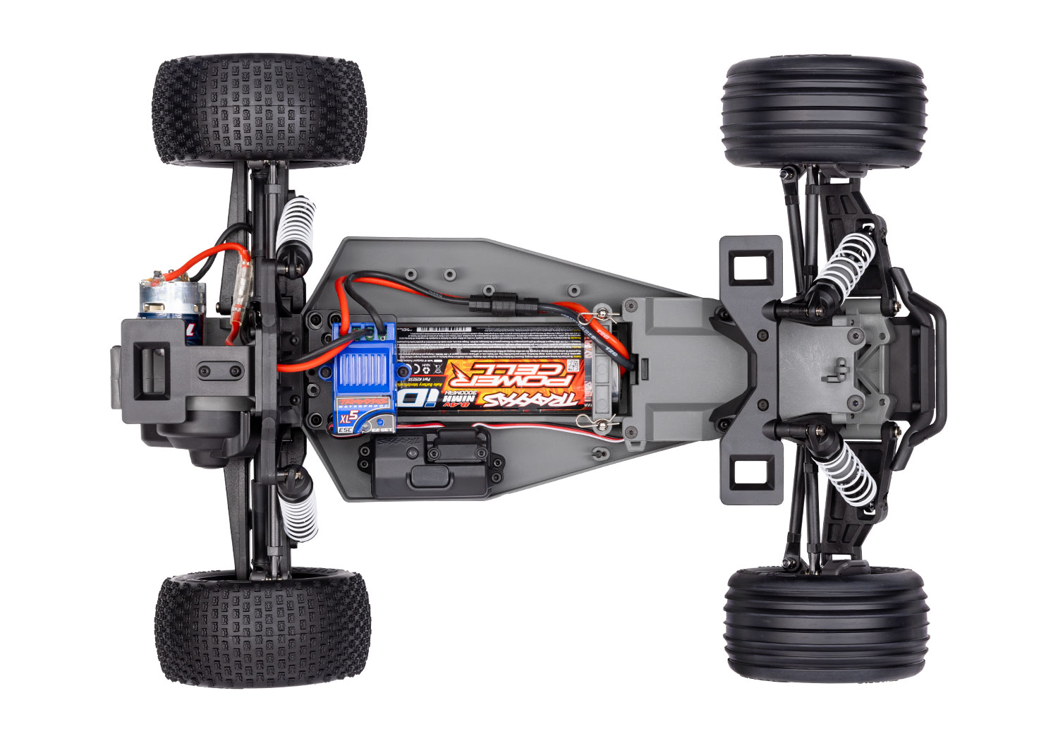Traxxas Rustler HD TQ 2.4GHz RTR 2WD Stadium Truck 1/10 Red