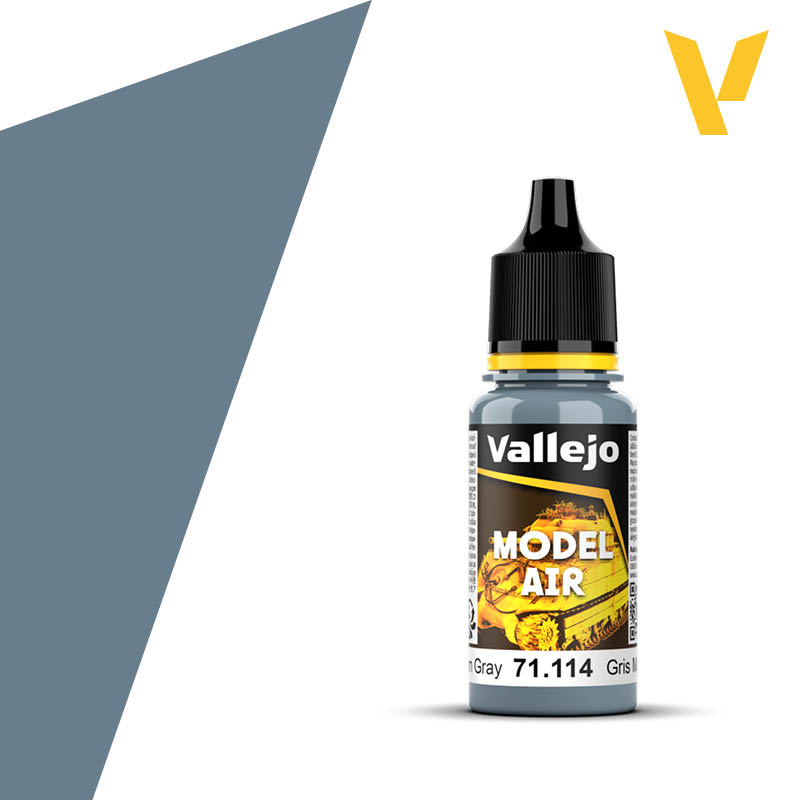 71114 Vallejo Medium Gray Model Air 18ml